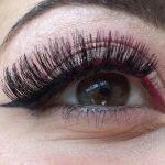 Model rock lashes